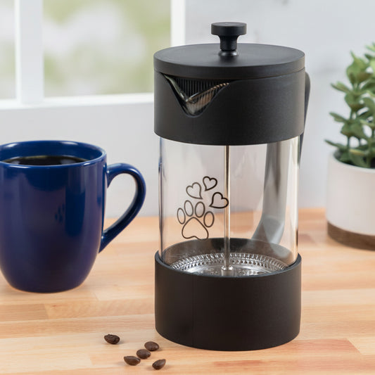 For the Love of Coffee & Paws French Press