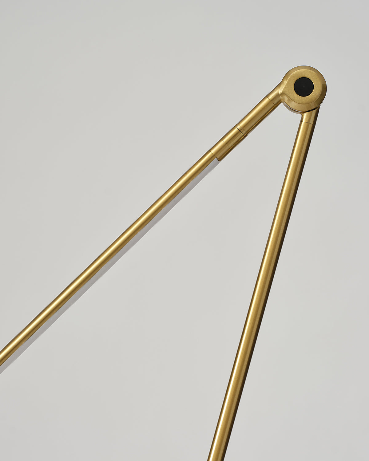 Clean Minimalist LED Lamp - Fully Adjustable - In Black, Brass, and Green