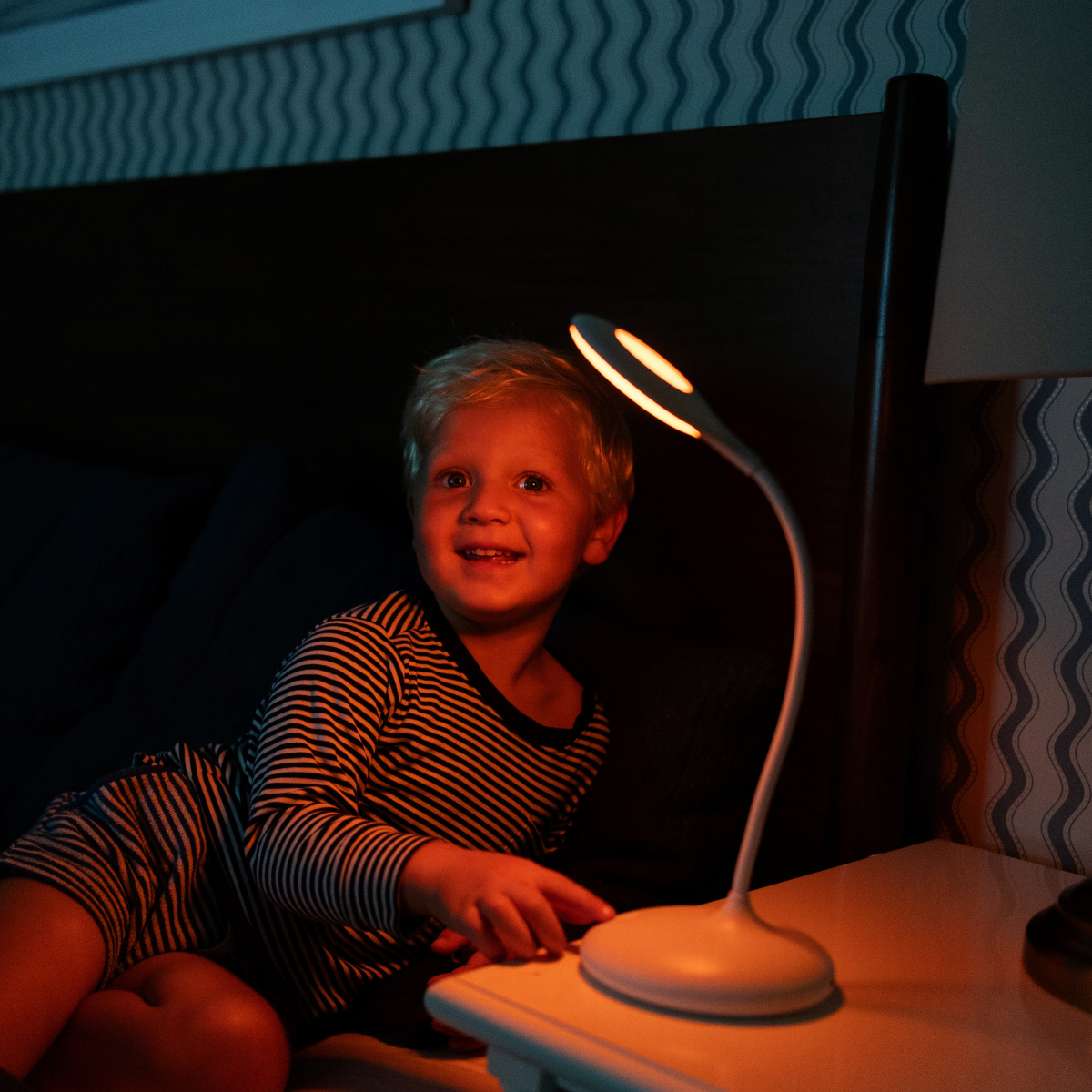 Circadian-Friendly Sophisticated Table/Desk/Nusery Lamp - Choose the Color and Brightness