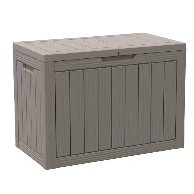 Heavy-Duty Outdoor Deck Boxes – Waterproof Patio Storage Boxes with Hinged Lid, Lockable & Easy Assembly (35 to 200 Gallon Sizes)