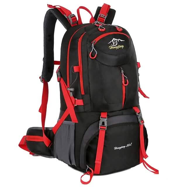 50L Waterproof Hiking Backpack - 7 Vibrant Colors