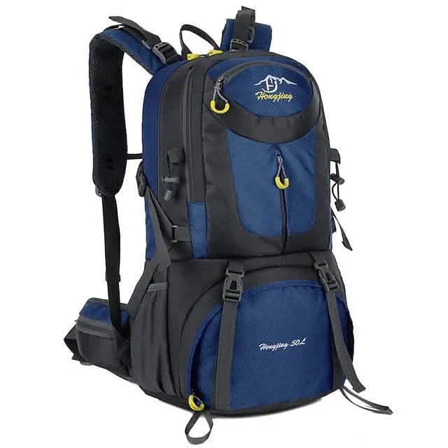 50L Waterproof Hiking Backpack - 7 Vibrant Colors
