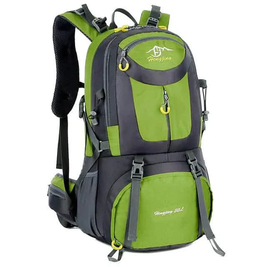 50L Waterproof Hiking Backpack - 7 Vibrant Colors