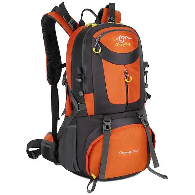 50L Waterproof Hiking Backpack - 7 Vibrant Colors