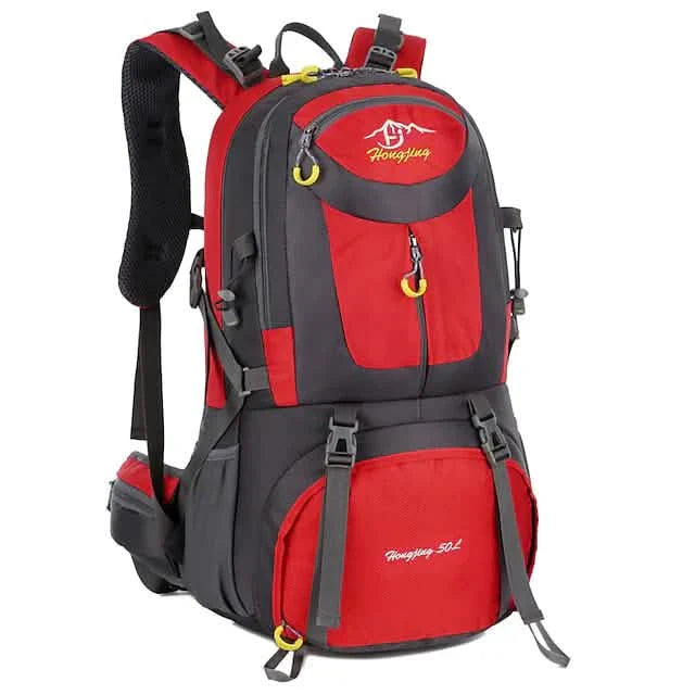 50L Waterproof Hiking Backpack - 7 Vibrant Colors