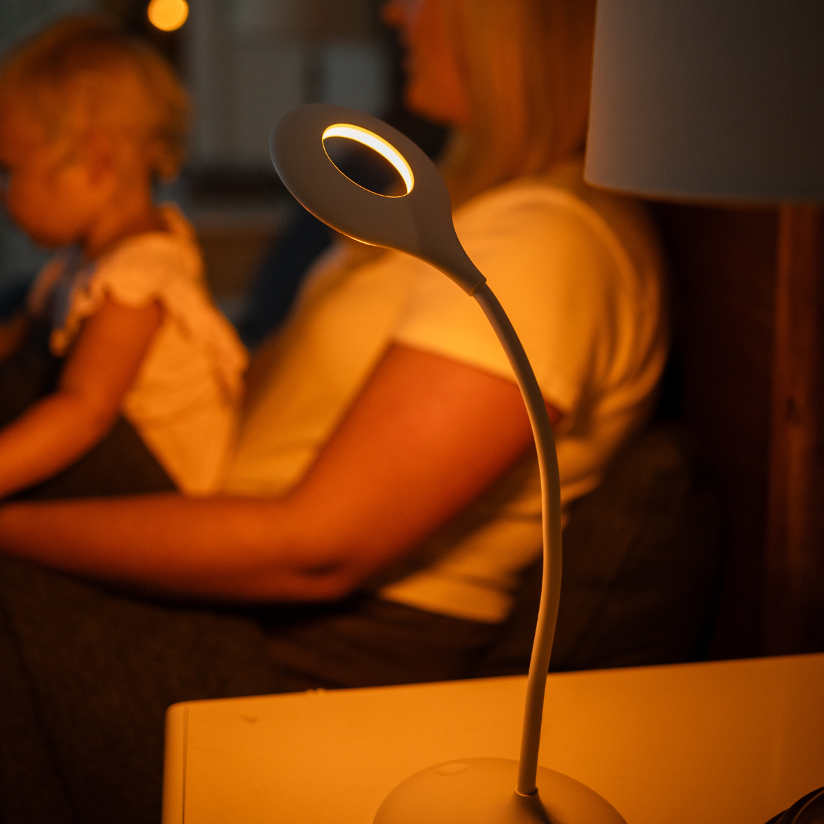 Circadian-Friendly Sophisticated Table/Desk/Nusery Lamp - Choose the Color and Brightness