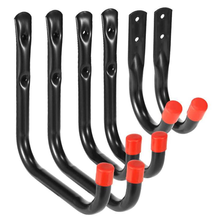 Hand Almost Anything in the Garage with a 6-Pack of Garage Storage Hooks