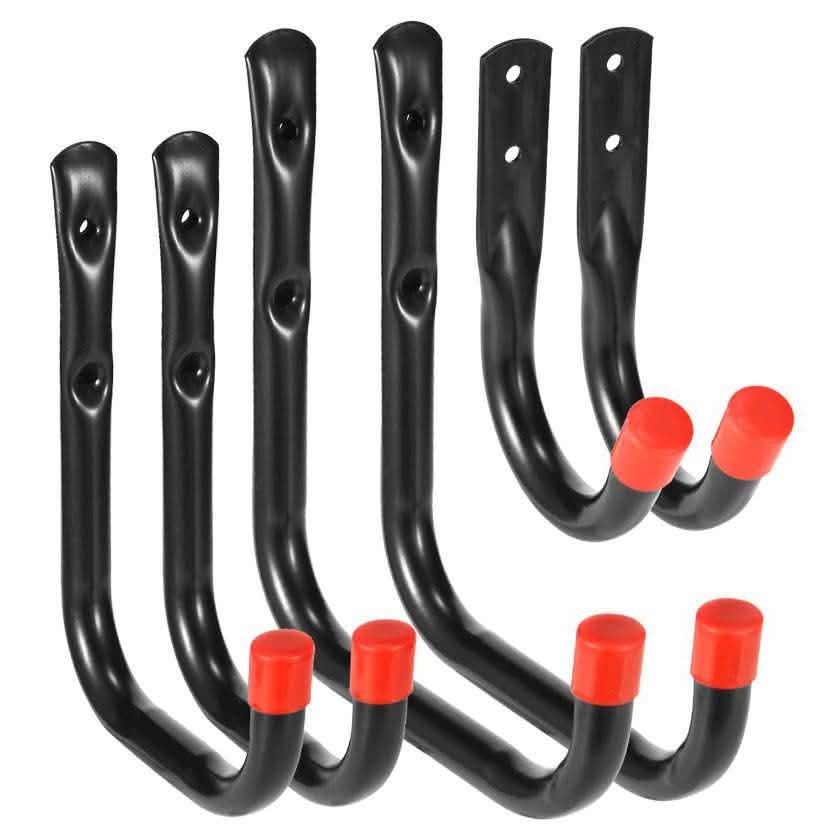 Hand Almost Anything in the Garage with a 6-Pack of Garage Storage Hooks