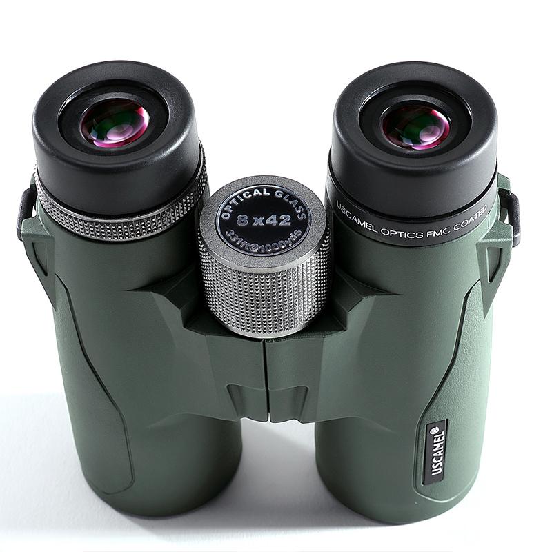USCAMEL Binoculars 8x42 Military Green HD Binoculars