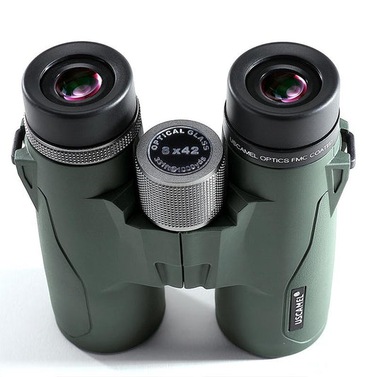 USCAMEL Binoculars 8x42 Military Green HD Binoculars