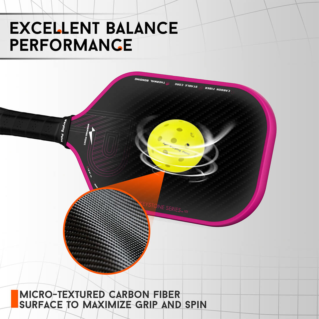 Keystone Pickleball Paddle - Top-tier Performance at an Intermediate Price