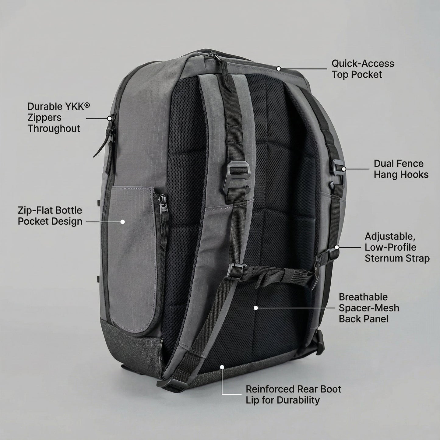 Court Ranger Pickleball Backpack - 7 Color Options - Lifetime Warranty