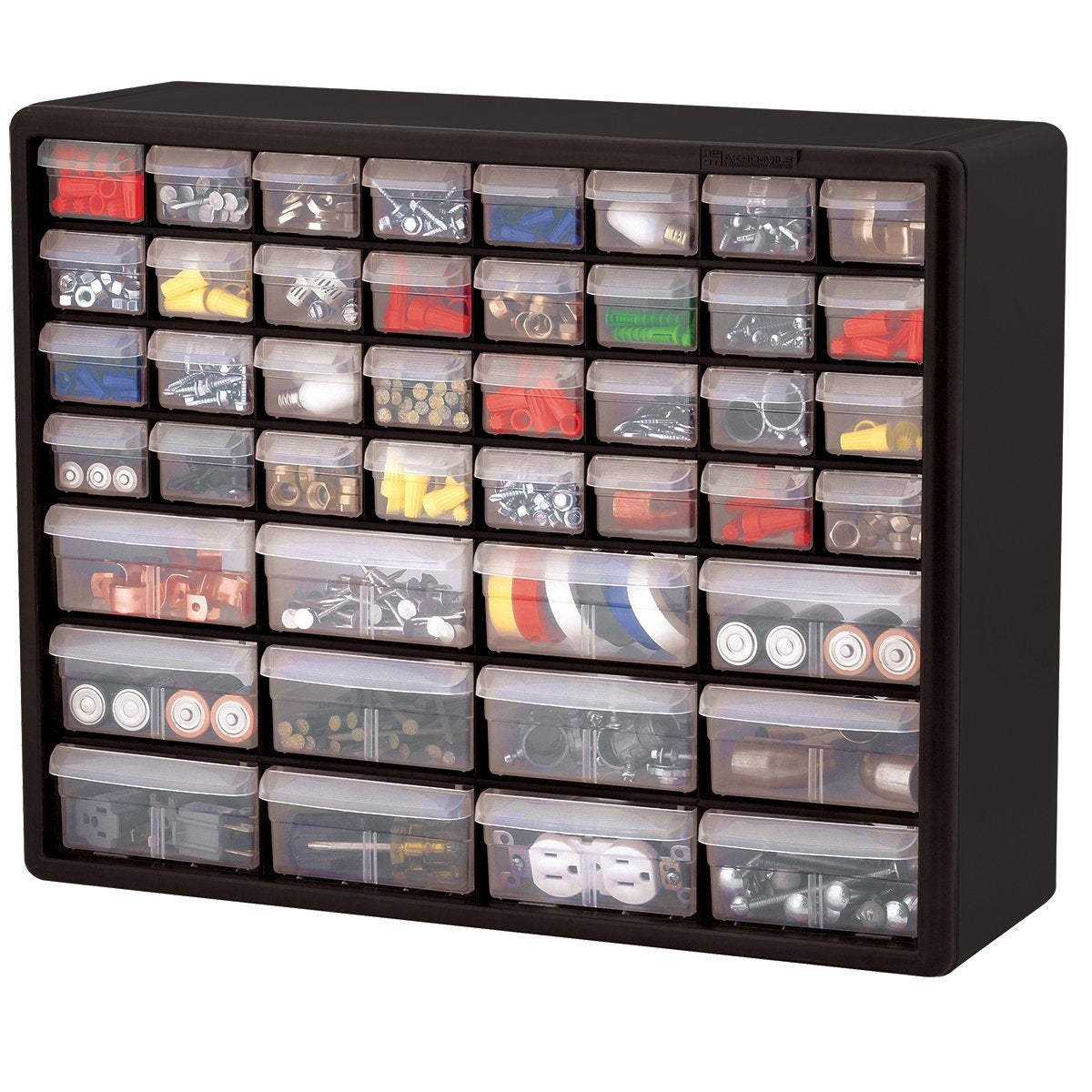 Hardware, Craft, Fishing - Garage Storage Cabinet in Black with Drawers