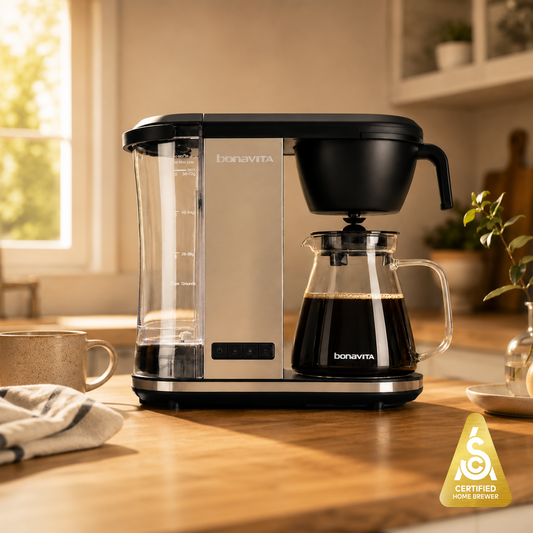 Your Best Drip Coffee - Enthusiast 8-Cup Drip Coffee Brewer with 1.3L Thermal or Glass Carafe