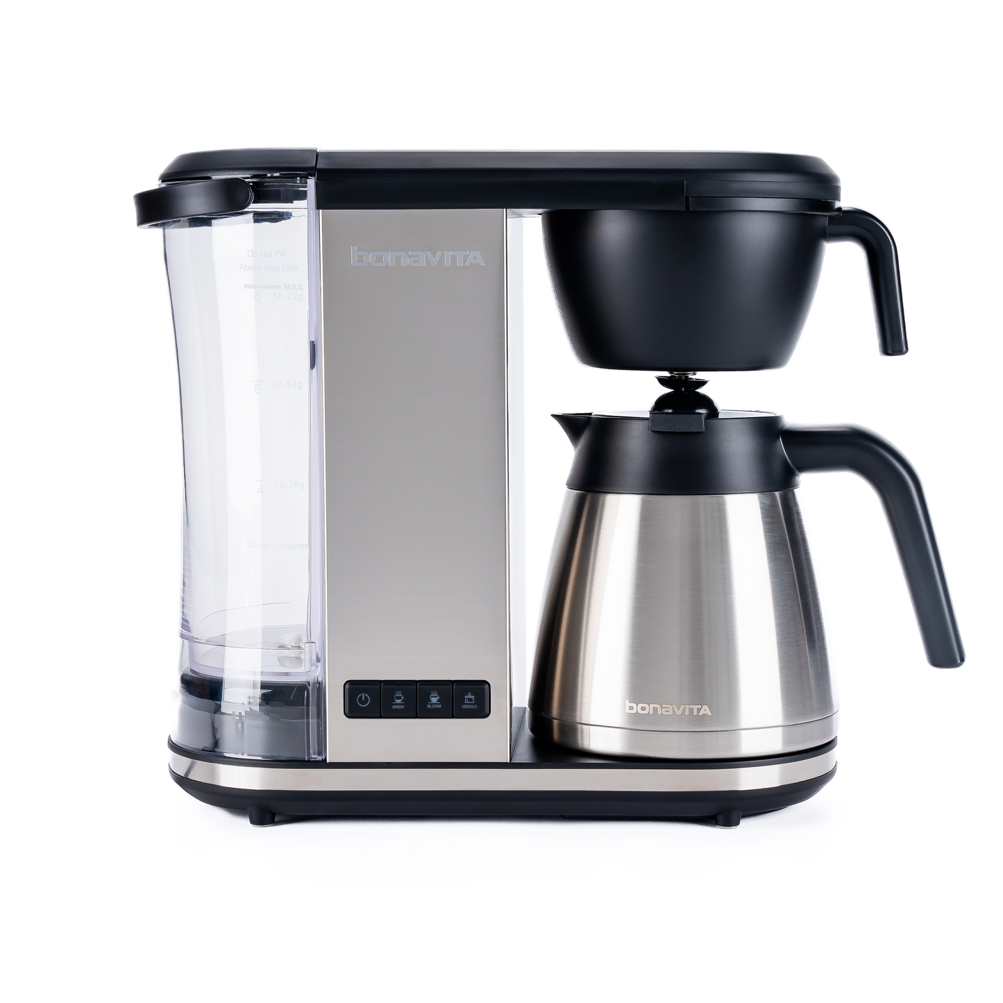Your Best Drip Coffee - Enthusiast 8-Cup Drip Coffee Brewer with 1.3L Thermal or Glass Carafe