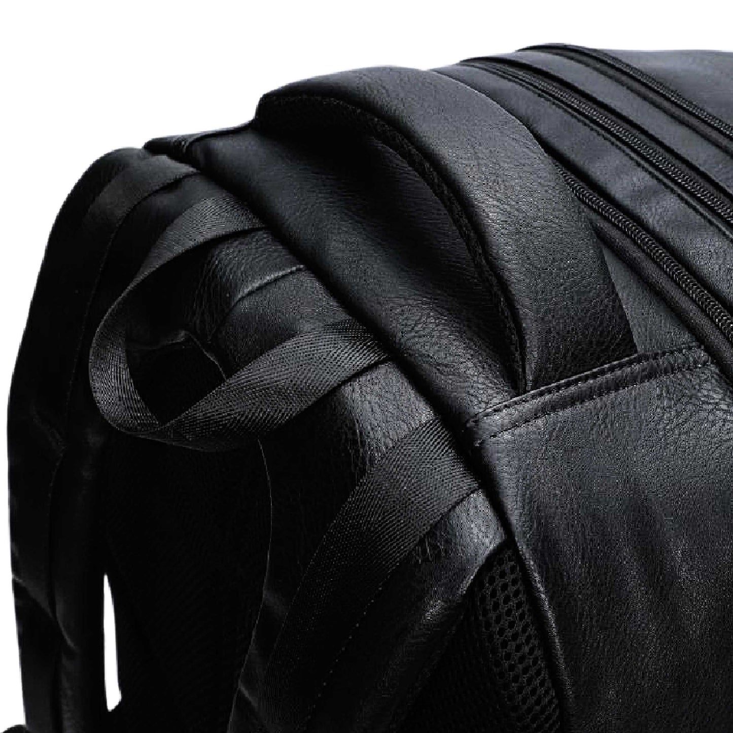 Black Leather Carry On Backpack - Patented Multi-Function Design - 3 Styles - as seen in GQ and Forbes