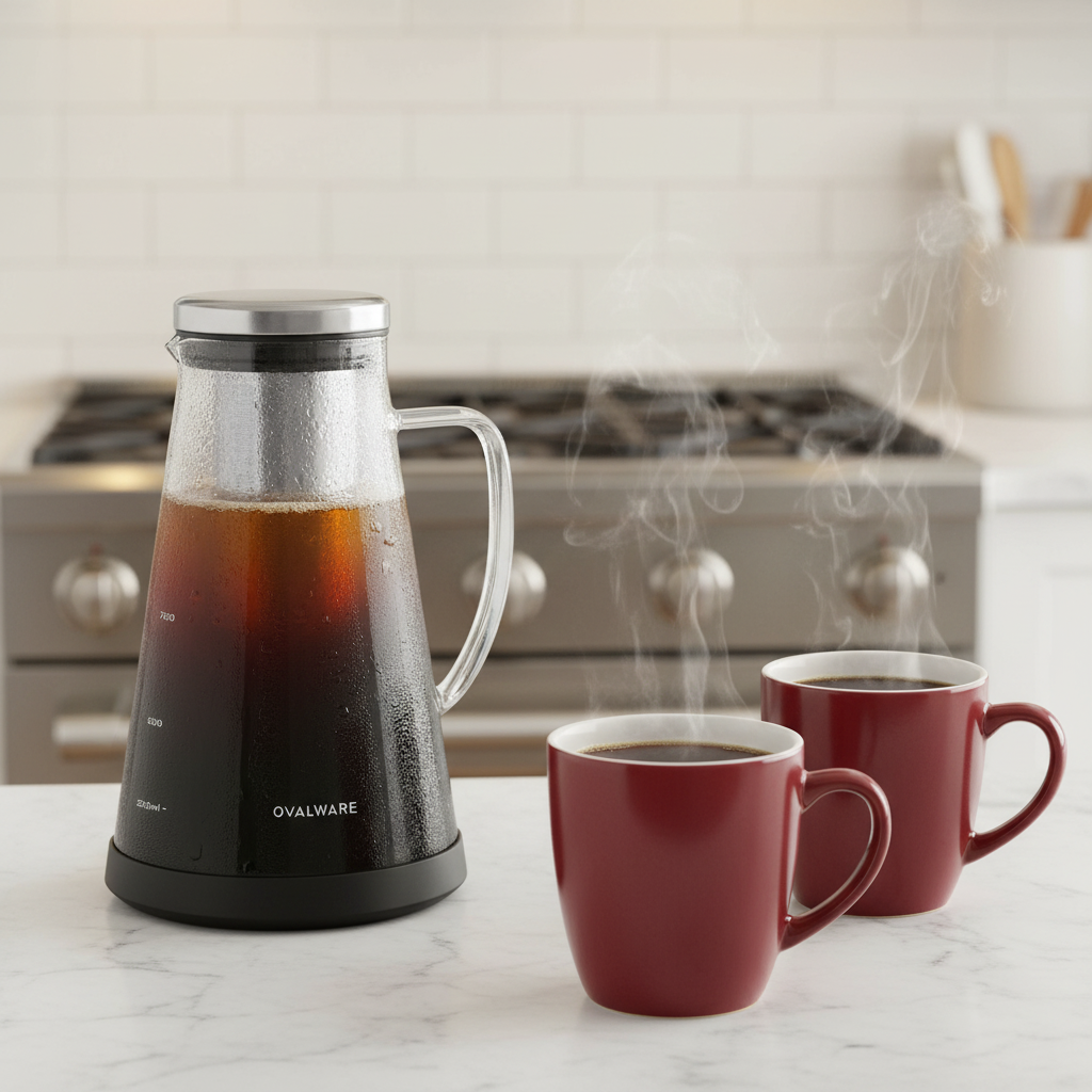 Cold Brew Maker - Convenient, Environmental, Perfect Flavor - 2 sizes to fit your fridge.