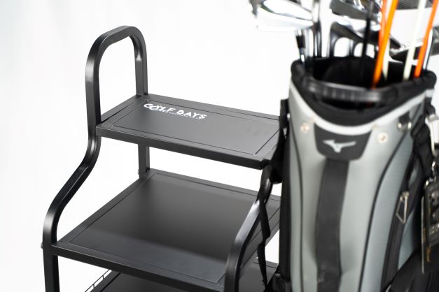 GolfBays Single Bag Display Storage Organiser - Keep your Golf Gear under control