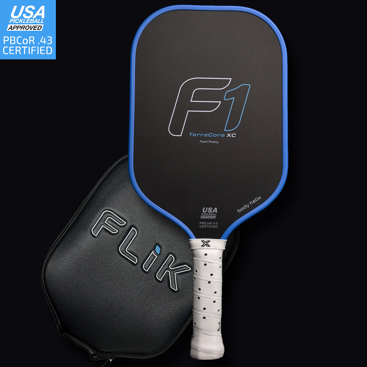 FLik F1 Elongated Pickleball Paddle - USAP Approved