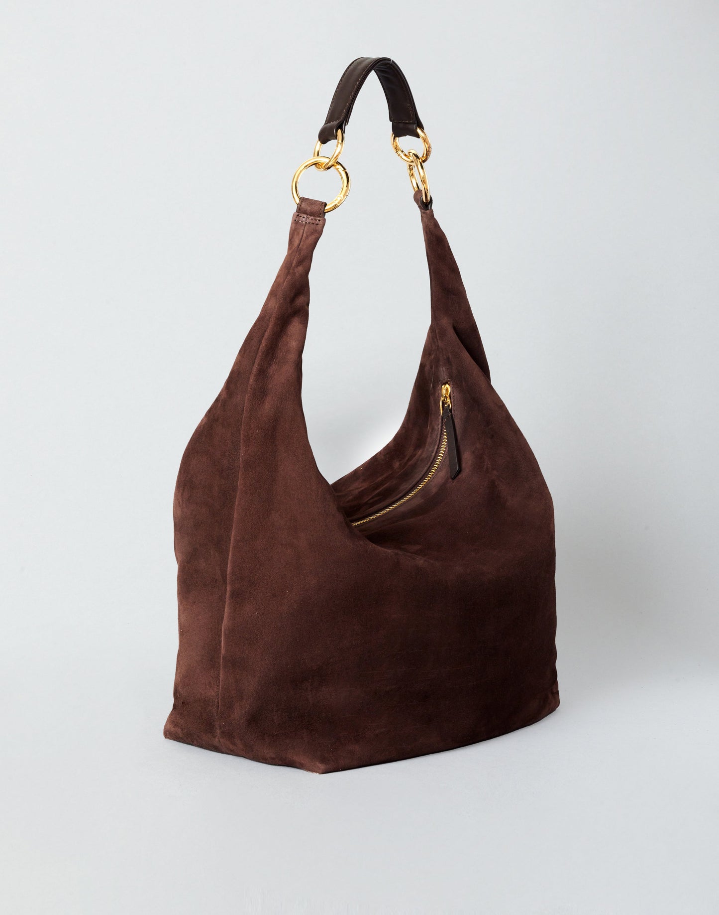The Hobo Ring Bag - Italian Made in 7 Colors - Switch from Shoulder to Crossbody