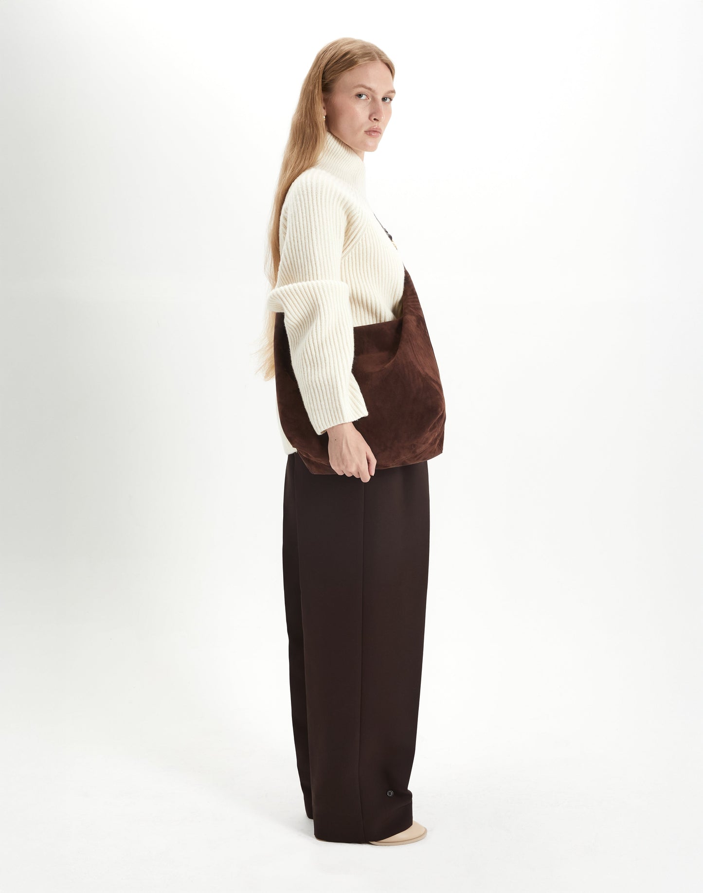 The Hobo Ring Bag - Italian Made in 7 Colors - Switch from Shoulder to Crossbody
