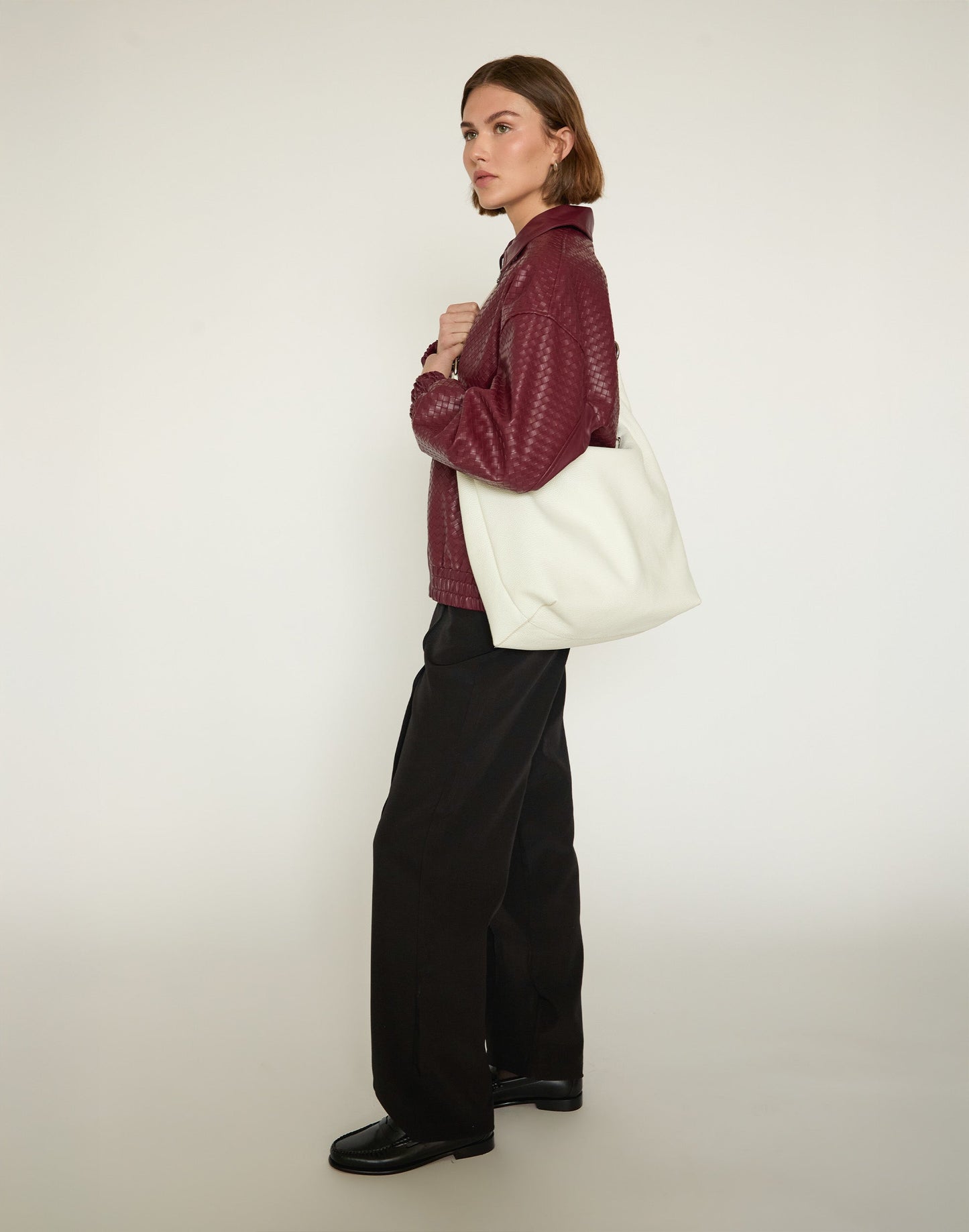 The Hobo Ring Bag - Italian Made in 7 Colors - Switch from Shoulder to Crossbody