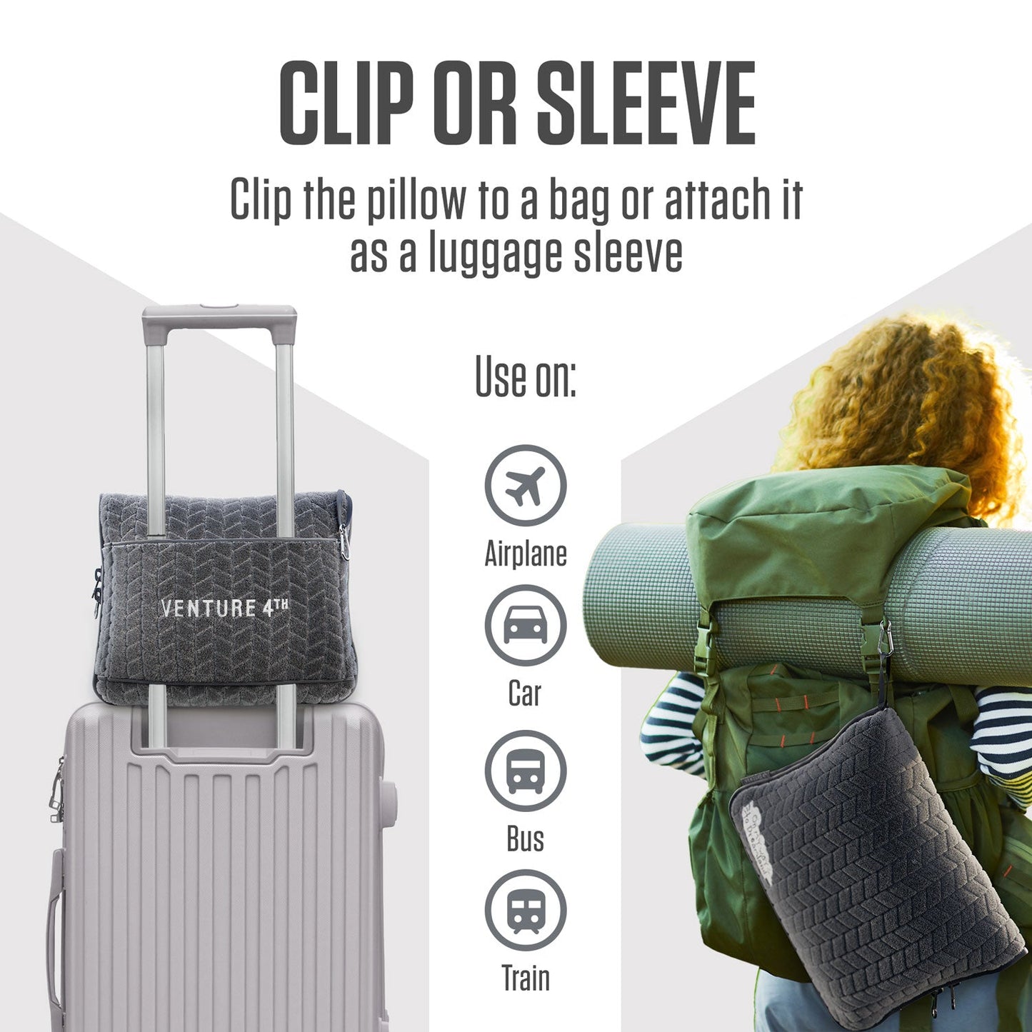 2-in-1 Travel Blanket & Pillow