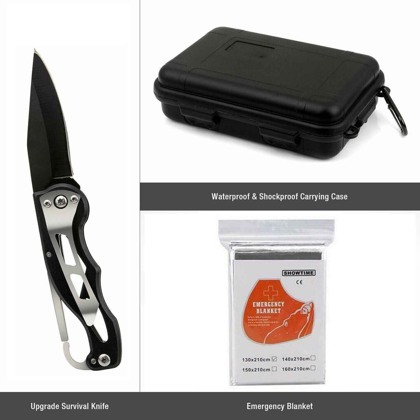 Outdoor Survival Kit - Save a Life, or just Solve a Problem - Emergency and Safety Gear
