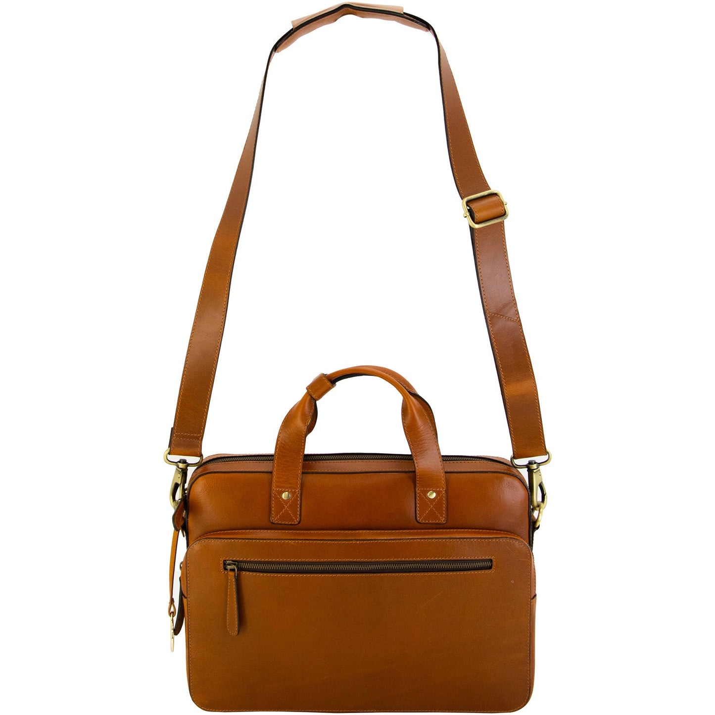 S&W Briefcase - Premium Leather and Premium Security - Discreet CCW Access