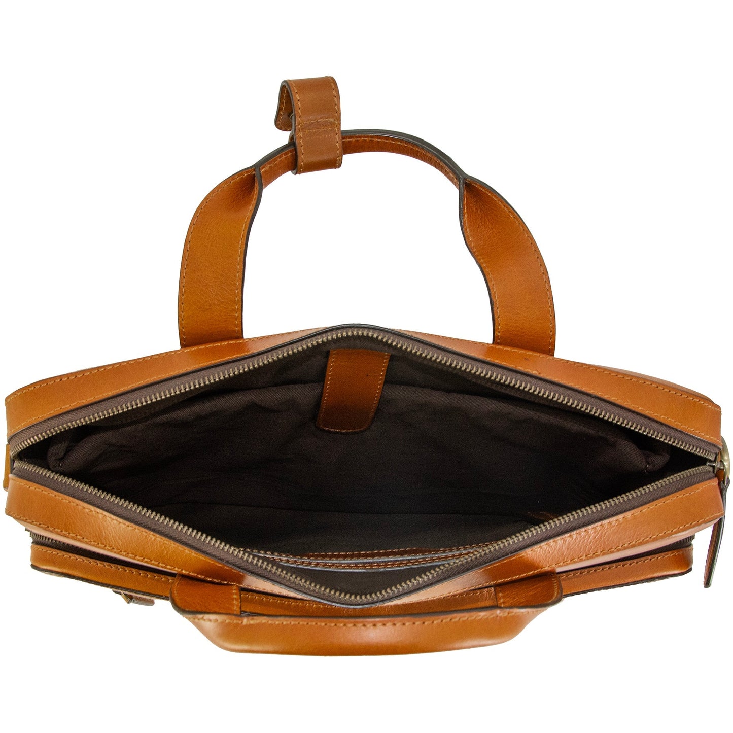 S&W Briefcase - Premium Leather and Premium Security - Discreet CCW Access