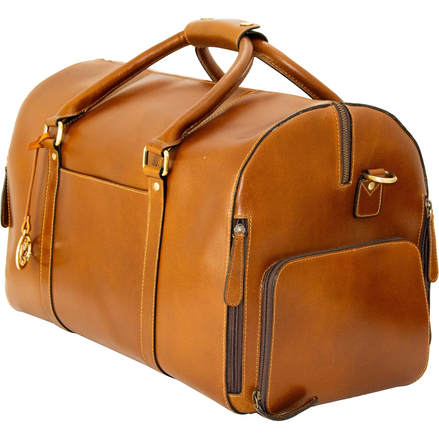S&W Carryall Duffel - Gym Bag or Weekender - Sophisticated and Secure w/ Subtle CCW Access