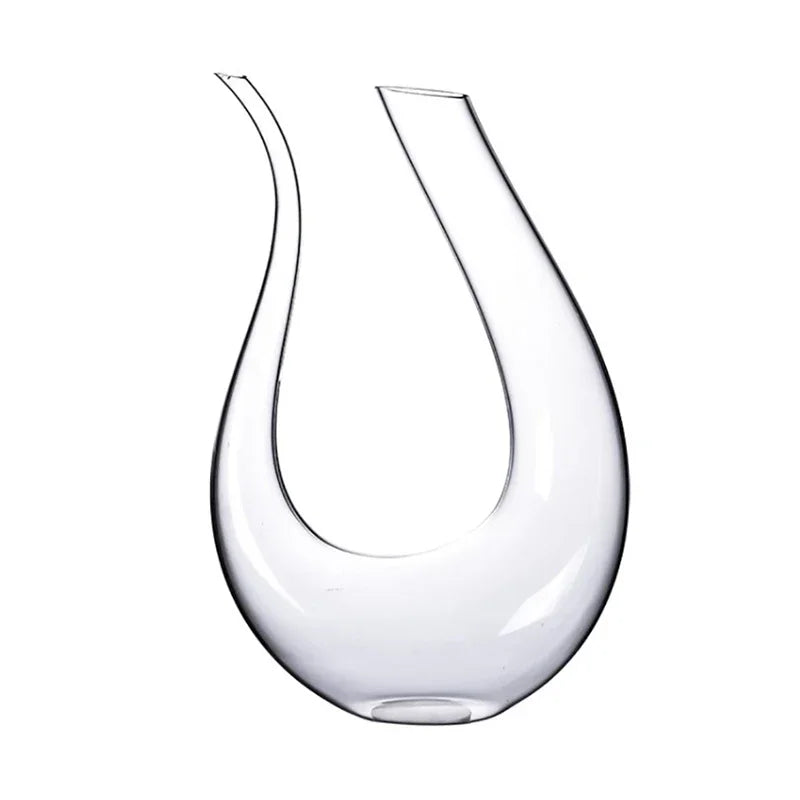 Handmade Crystal Red Wine Decanter (1500ML)  - Improves Flavor and Pours Beautifully
