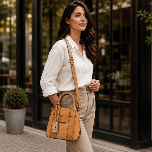 Small Concealed Carry Satchel - Security without Bulk