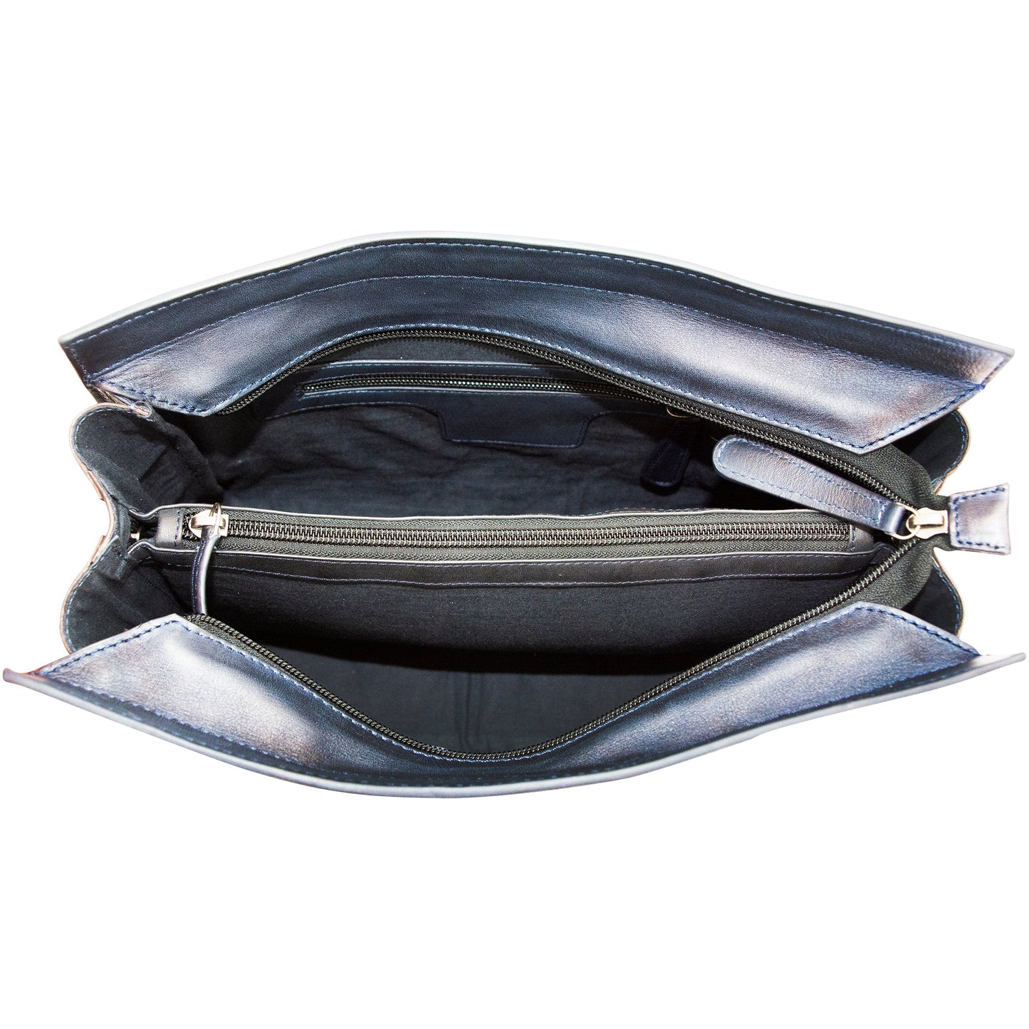 S&W Structured Leather Handbag - 3 Colors - Subtle CCW Compartment