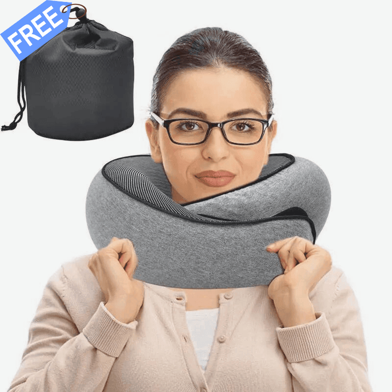 Travel pillow for long flights and car rides