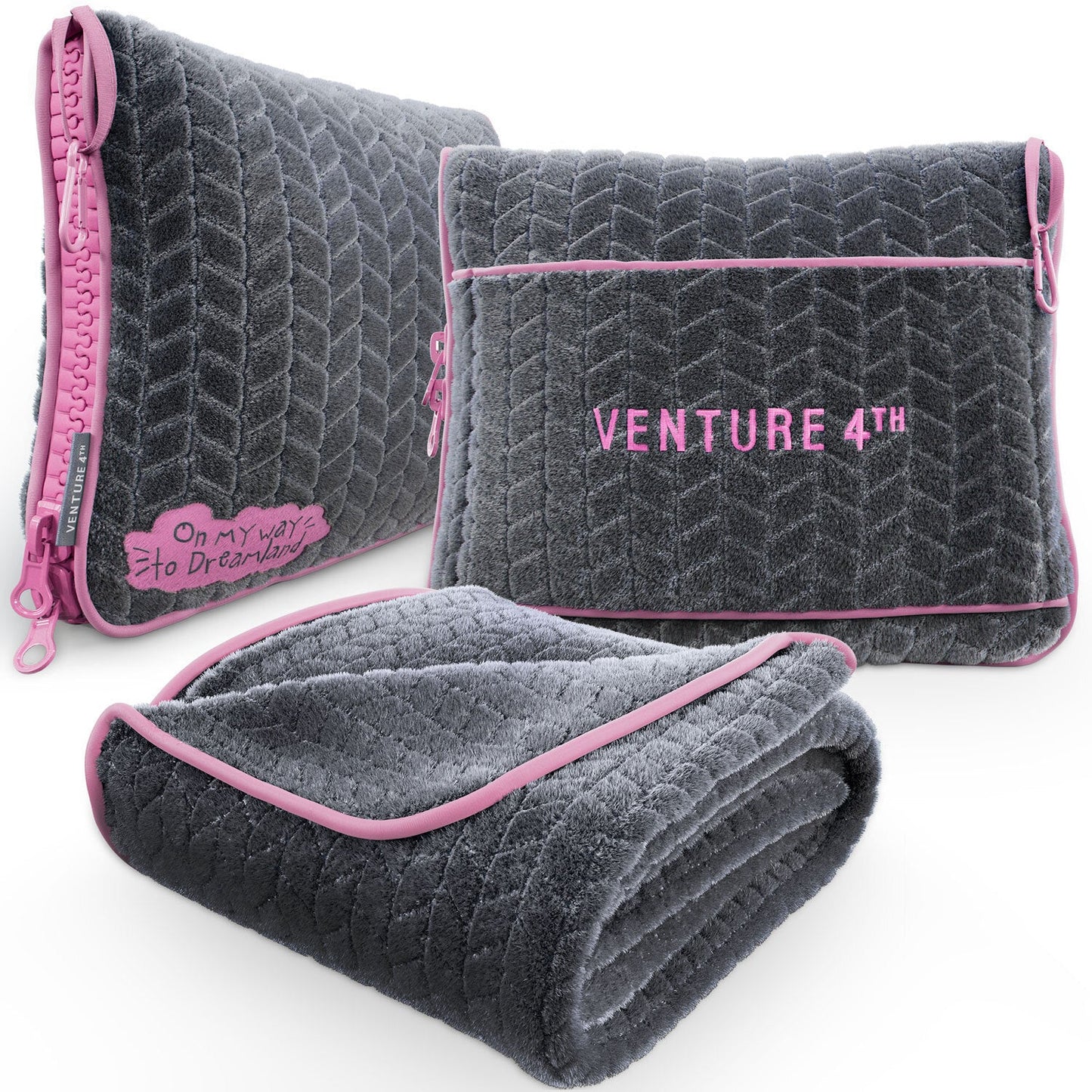 2-in-1 Travel Blanket & Pillow