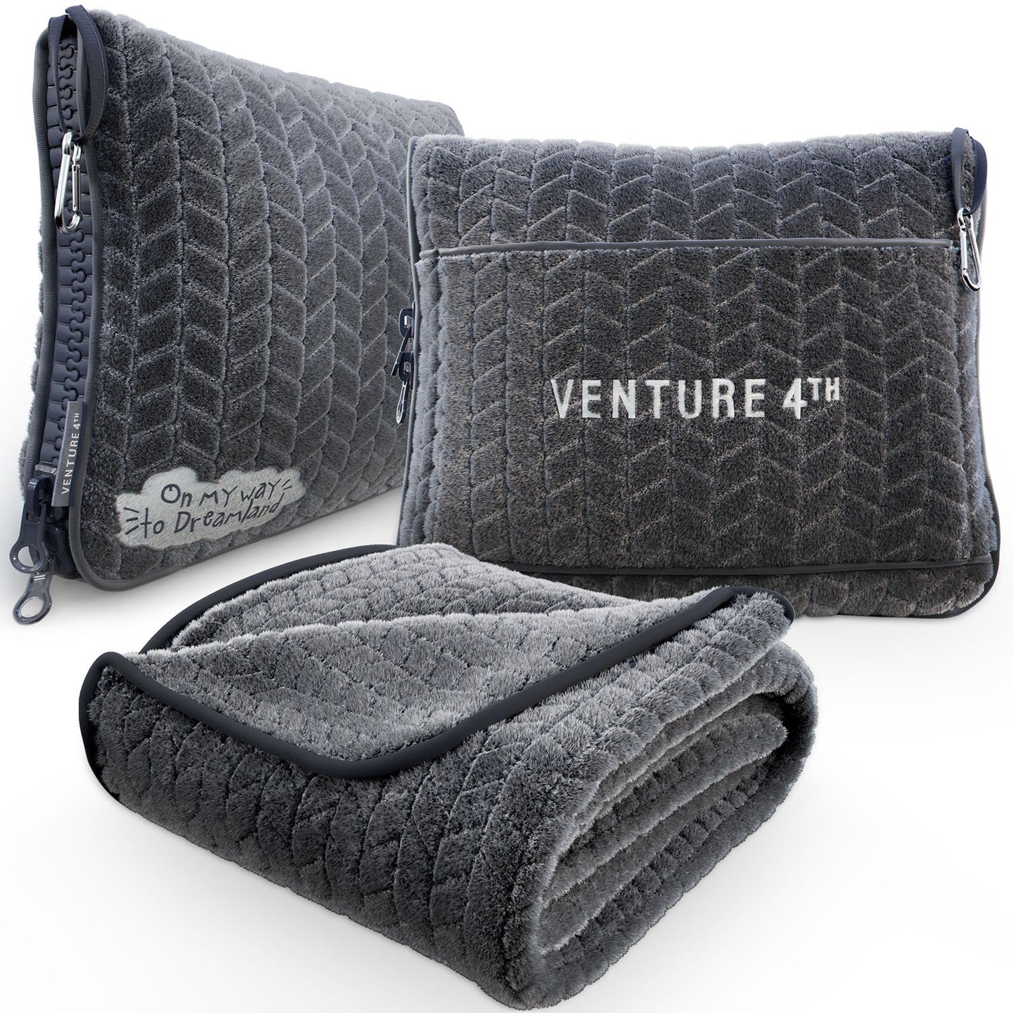 2-in-1 Travel Blanket & Pillow