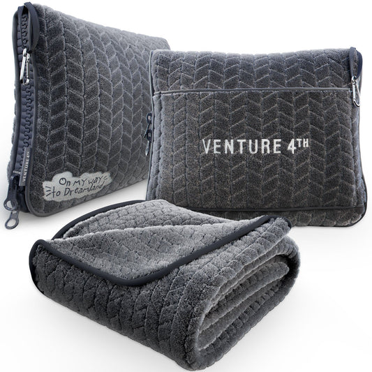 2-in-1 Travel Blanket & Pillow