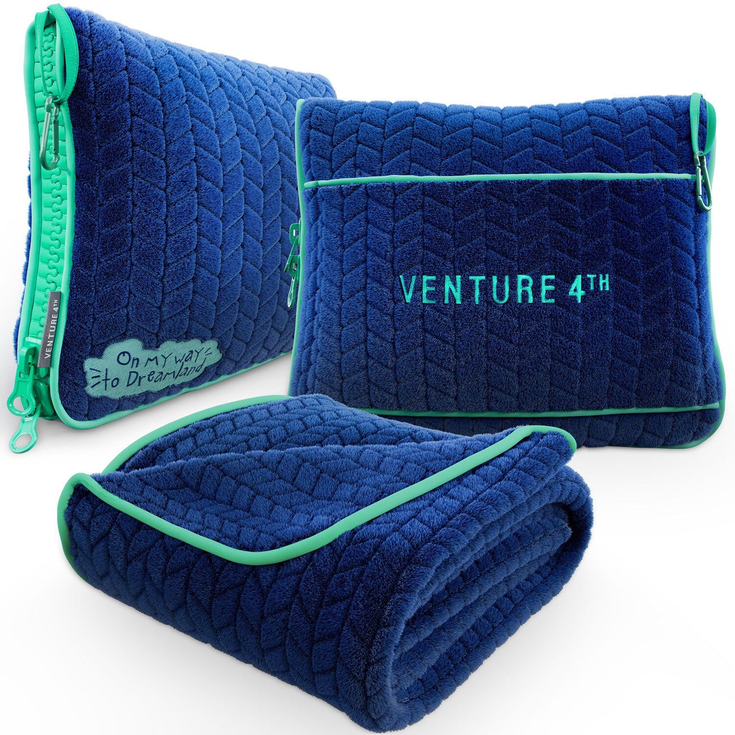 2-in-1 Travel Blanket & Pillow