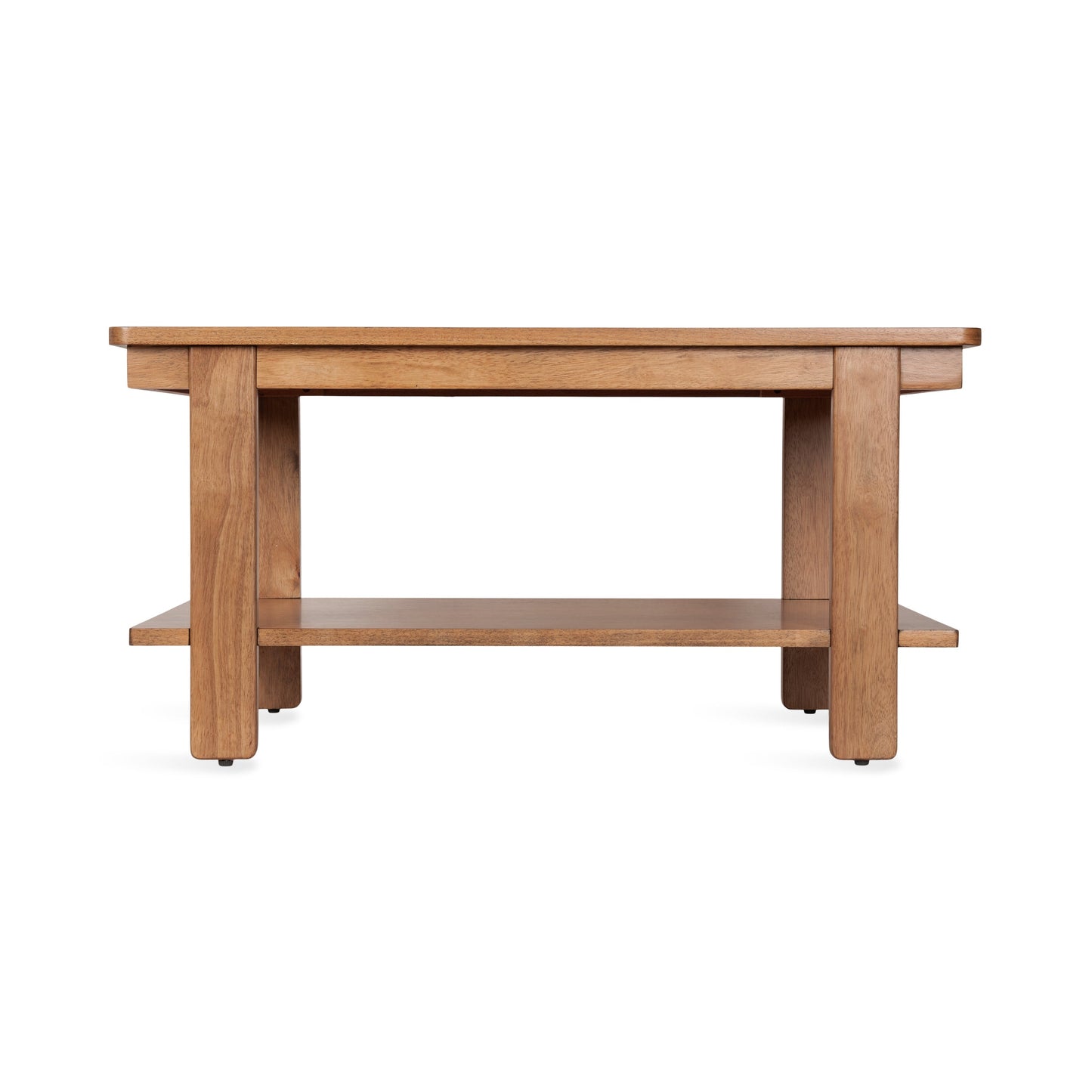Sophisticated Rectangle Coffee Table in 3 Finishes - Solid and Engineered Wood - Easy Assembly