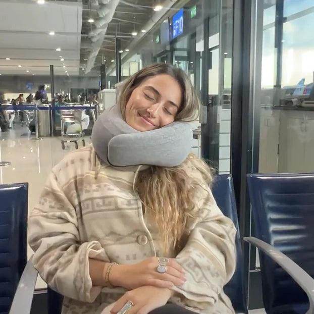 Travel pillow for long flights and car rides