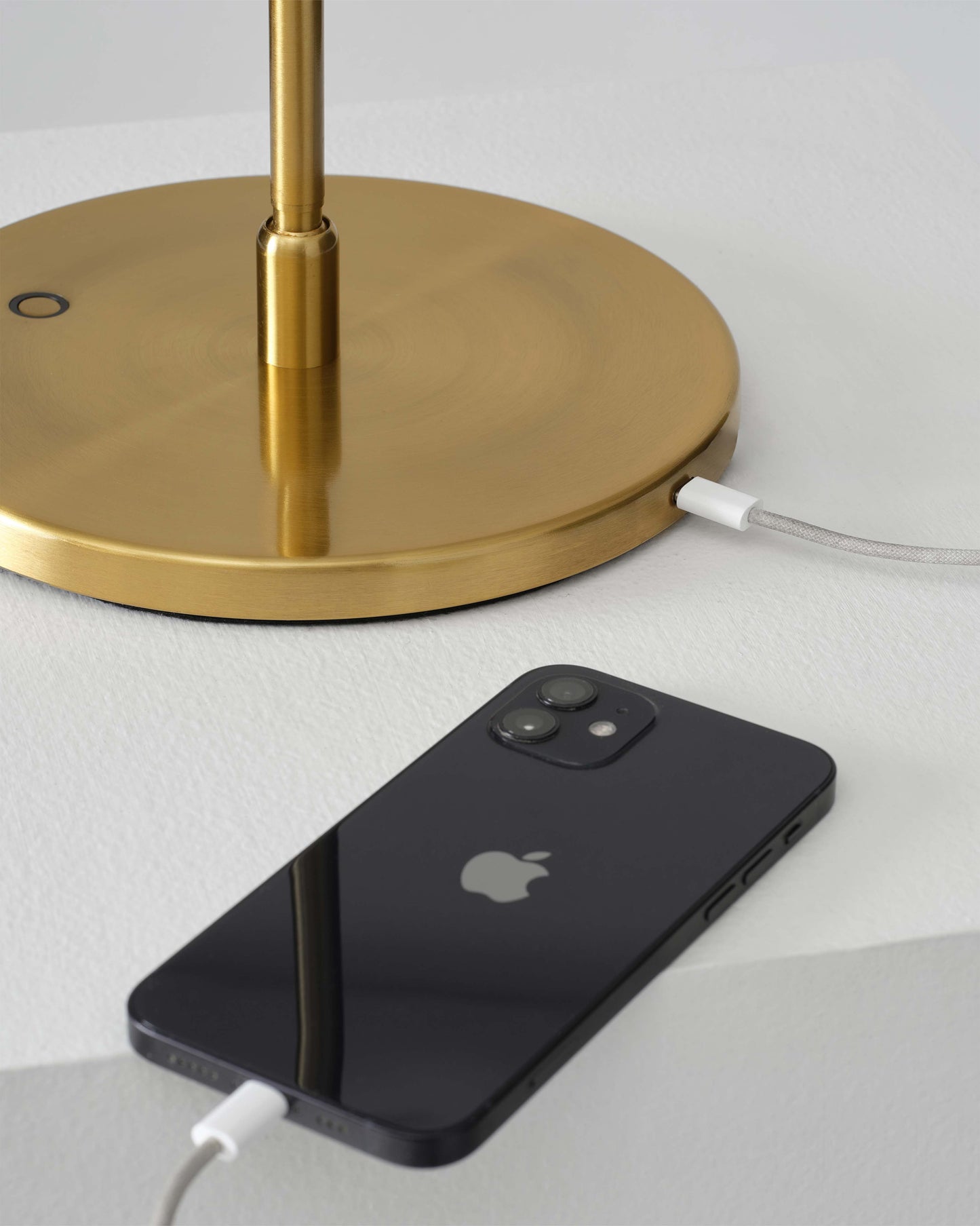 Clean Minimalist LED Lamp - Fully Adjustable - In Black, Brass, and Green