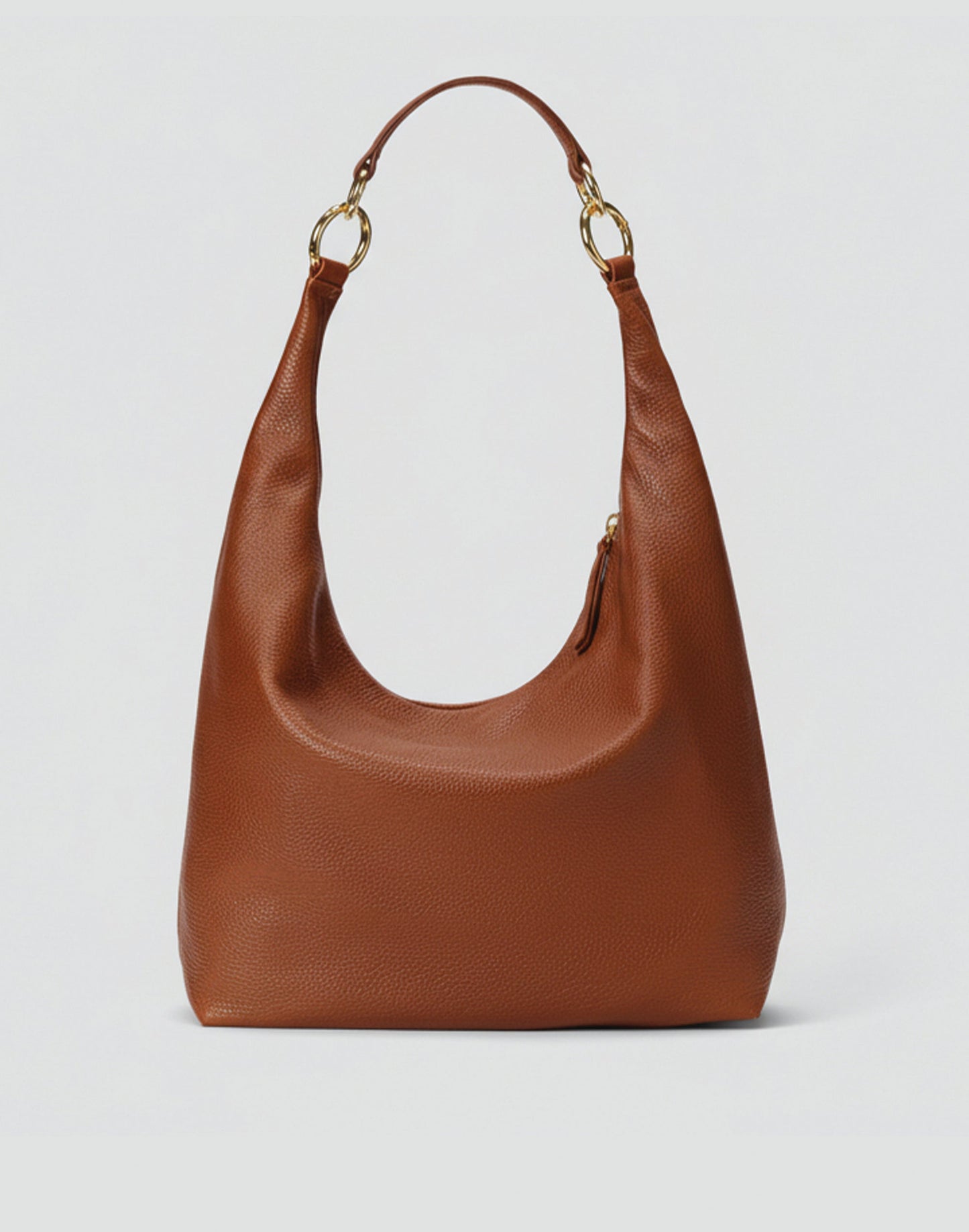 The Hobo Ring Bag - Italian Made in 7 Colors - Switch from Shoulder to Crossbody