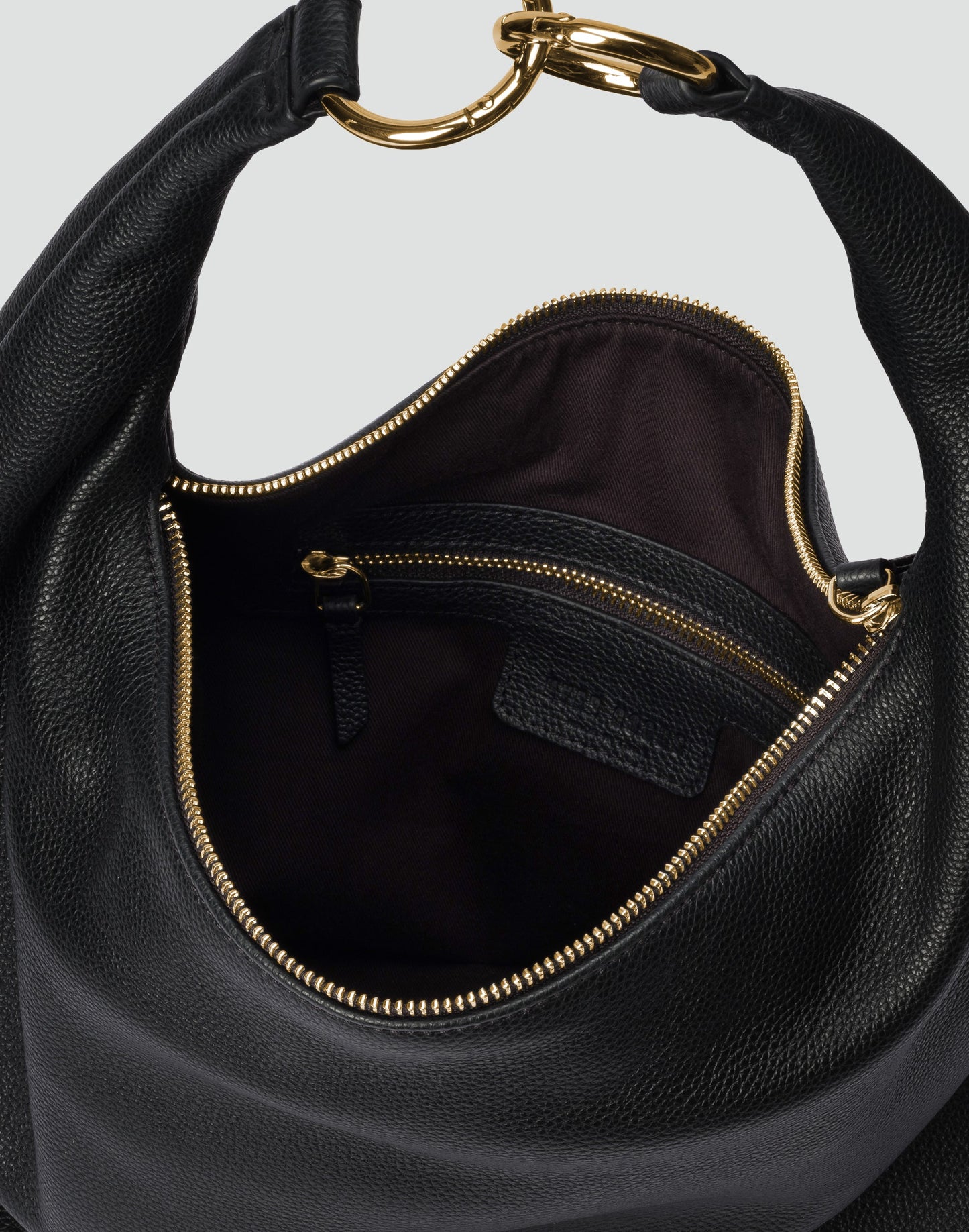 The Hobo Ring Bag - Italian Made in 7 Colors - Switch from Shoulder to Crossbody