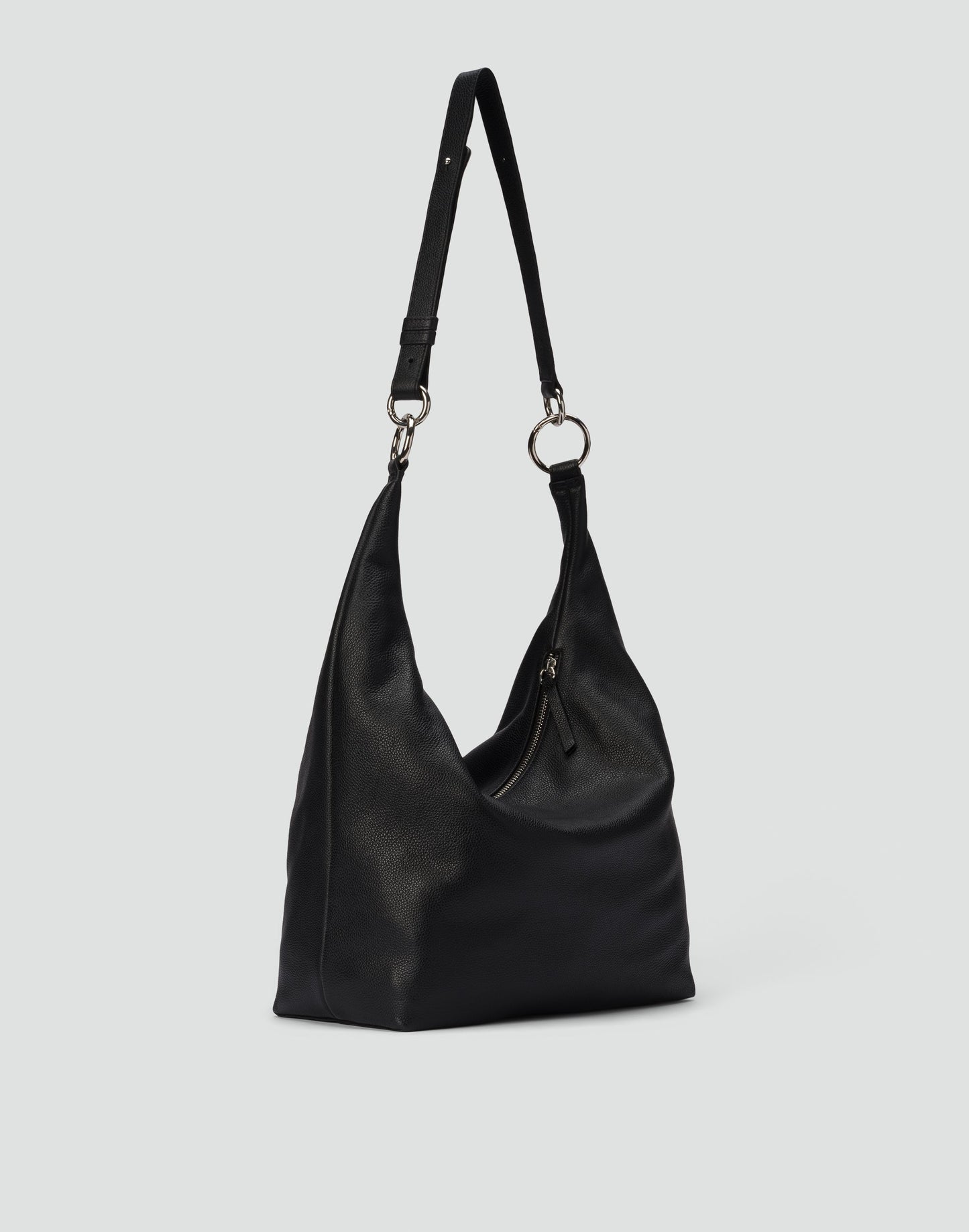 The Hobo Ring Bag - Italian Made in 7 Colors - Switch from Shoulder to Crossbody