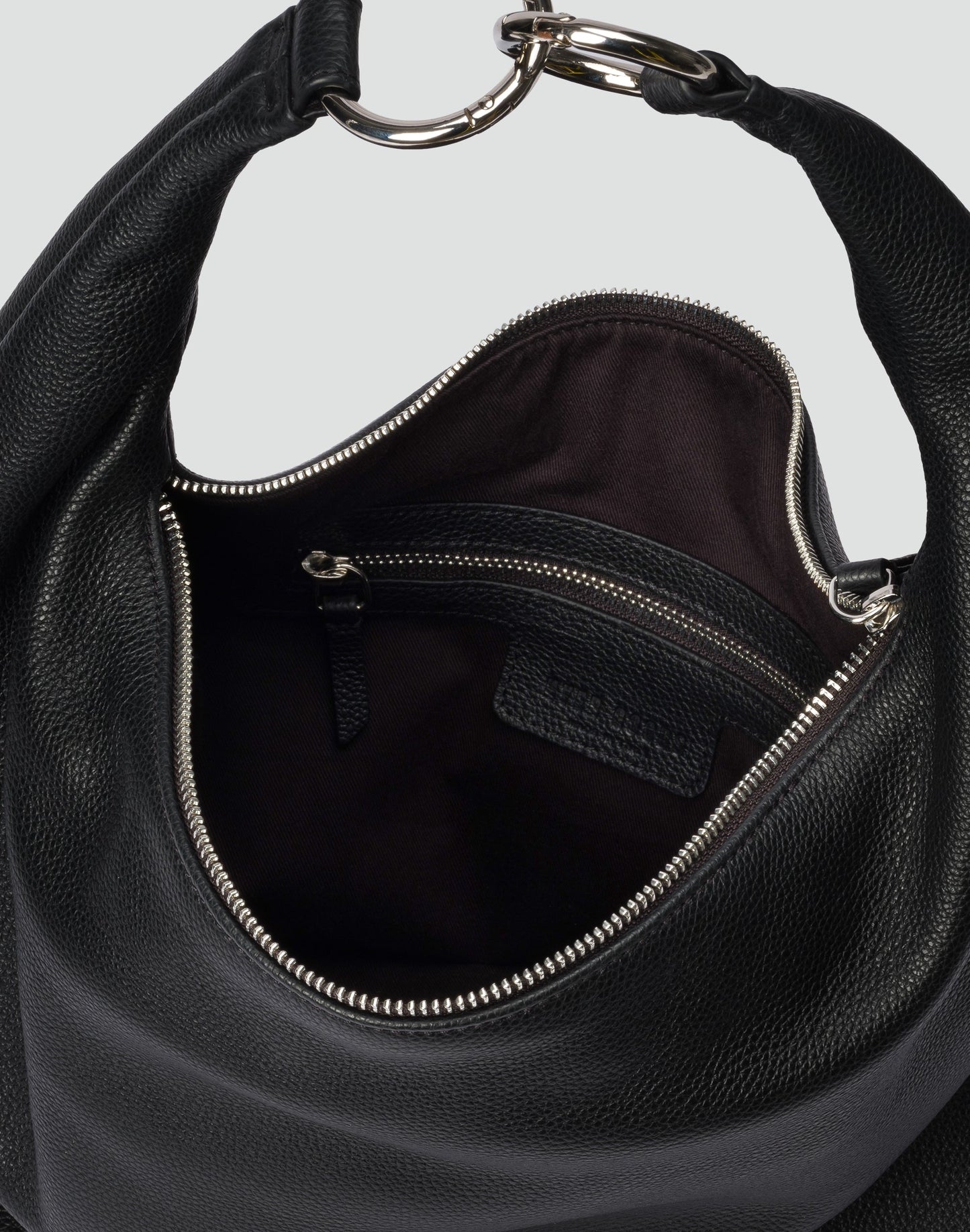 The Hobo Ring Bag - Italian Made in 7 Colors - Switch from Shoulder to Crossbody