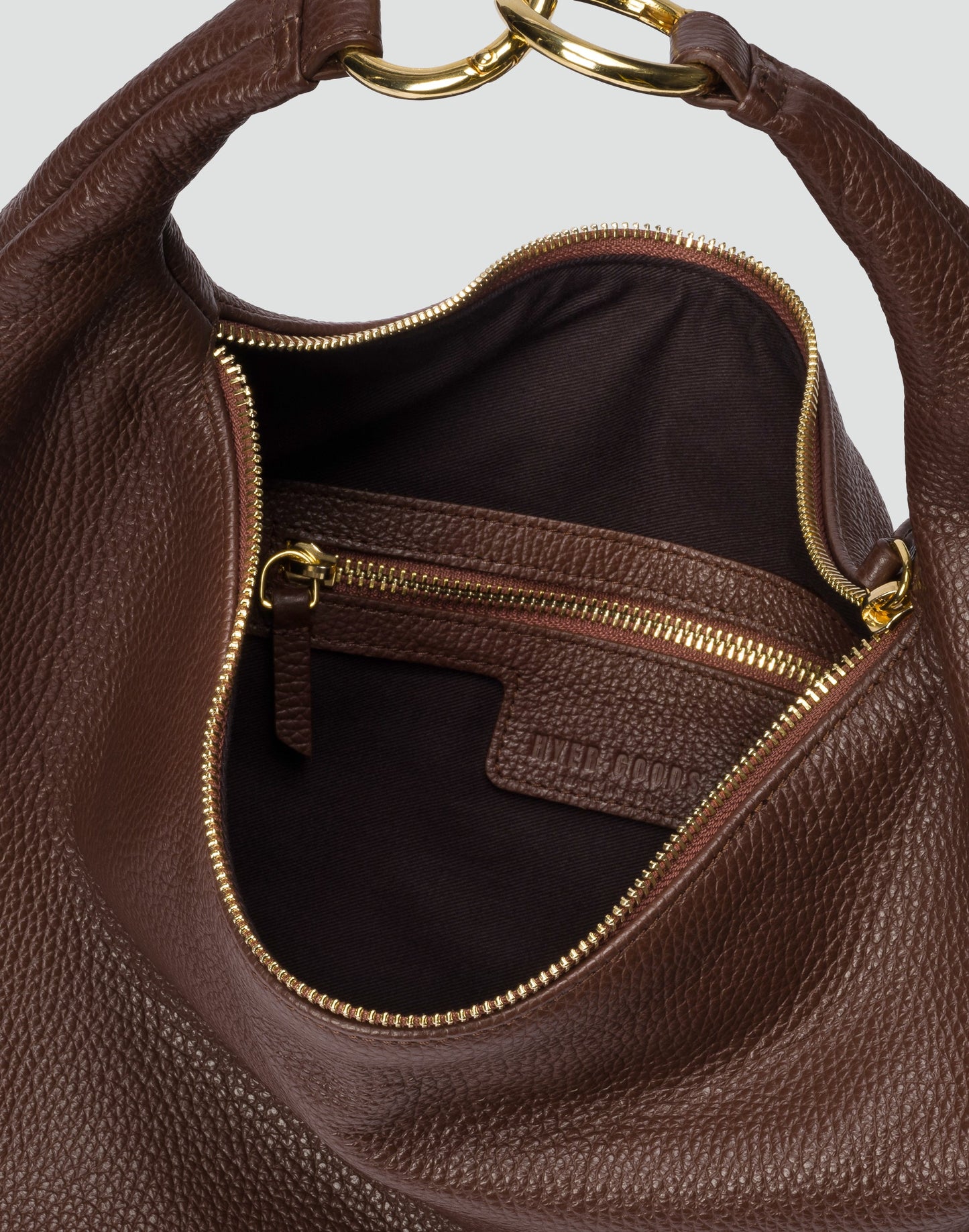 The Hobo Ring Bag - Italian Made in 7 Colors - Switch from Shoulder to Crossbody