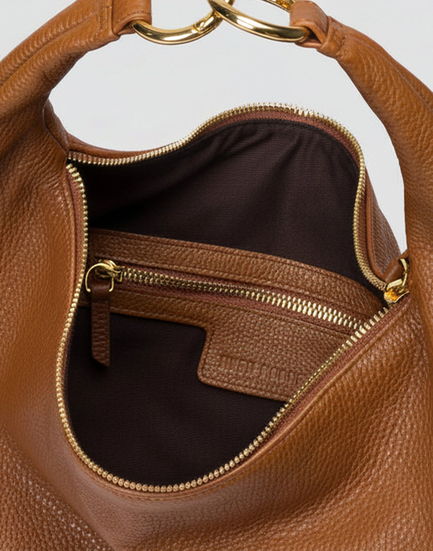 The Hobo Ring Bag - Italian Made in 7 Colors - Switch from Shoulder to Crossbody