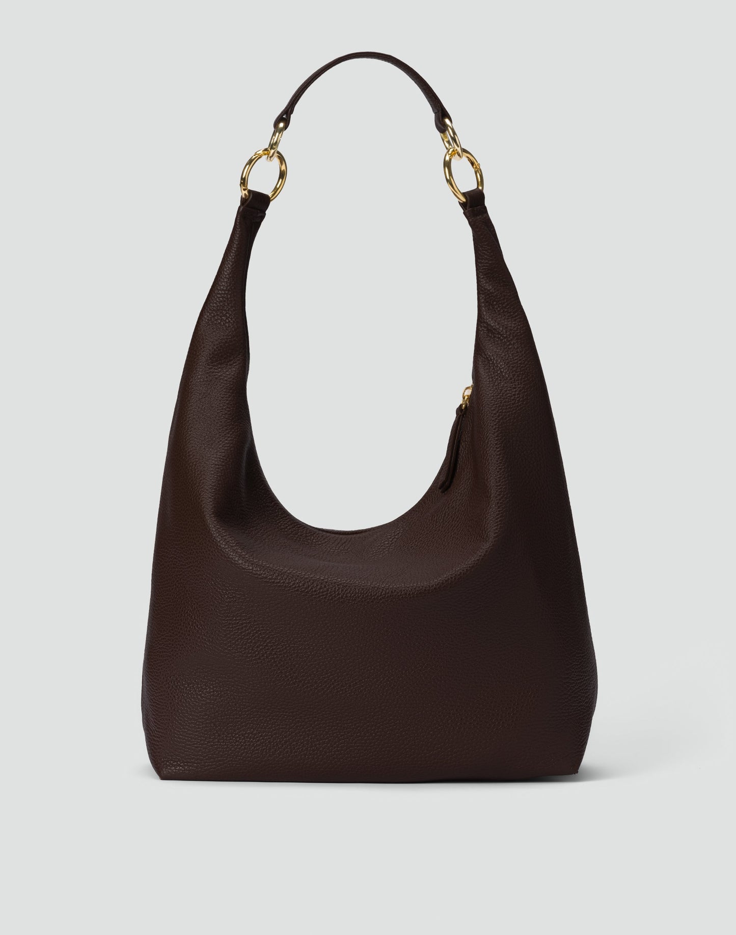 The Hobo Ring Bag - Italian Made in 7 Colors - Switch from Shoulder to Crossbody