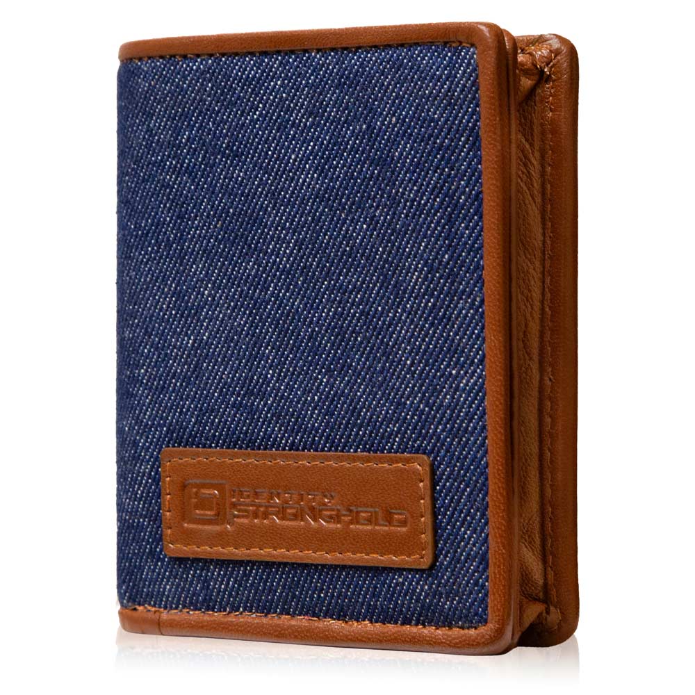 Maximum Storage in a Minimalist Wallet - RFID Secure - Five Leather Colors - Magnetic Closure